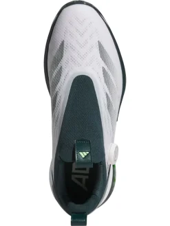 Adidas Adizero ZG BOA Spikeless Golf Shoes - Ftwr White/Aurora Ivy/Lime Burst