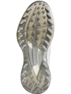Adidas Adizero ZG BOA Spikeless Golf Shoes - Ftwr White/Silver Met./Solid Grey