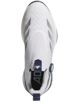 Adidas Adizero ZG BOA Spikeless Golf Shoes - Ftwr White/Collegiate Navy/Grey