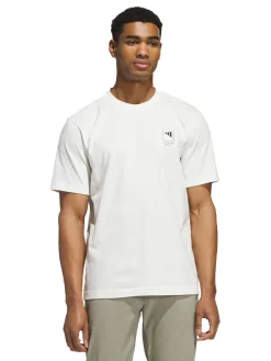 Adidas Beyond Graphic Tee - Off White