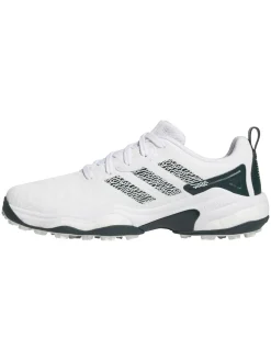 Adidas Codechaos 25 Spikeless Golf Shoes - Ftwr White/Aurora Ivy/Lime Burst