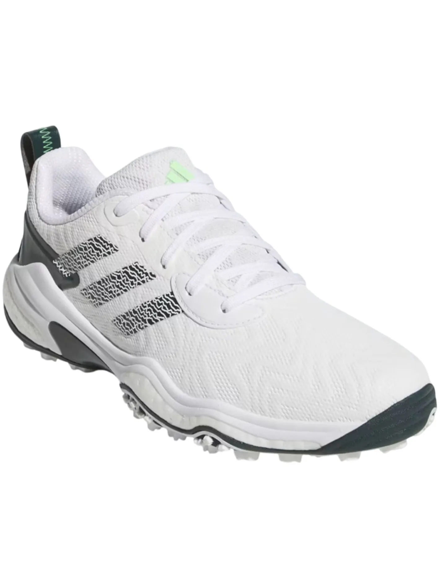 Adidas Codechaos 25 Spikeless Golf Shoes - Ftwr White/Aurora Ivy/Lime Burst