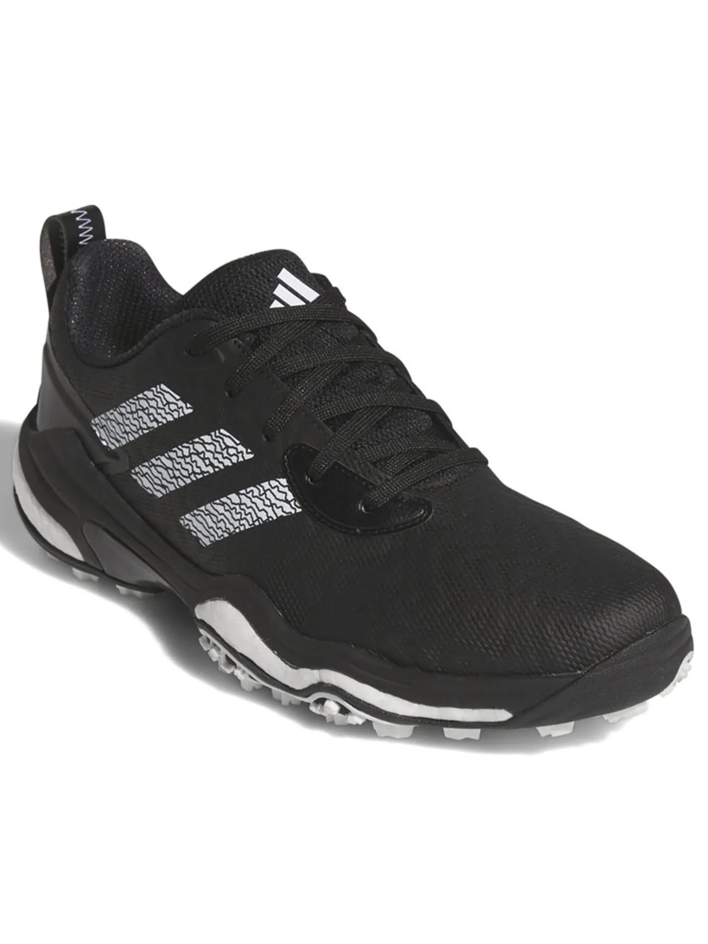 Adidas Codechaos 25 Spikeless Golf Shoes - Core Black/Ftwr White/Lucid Lemon