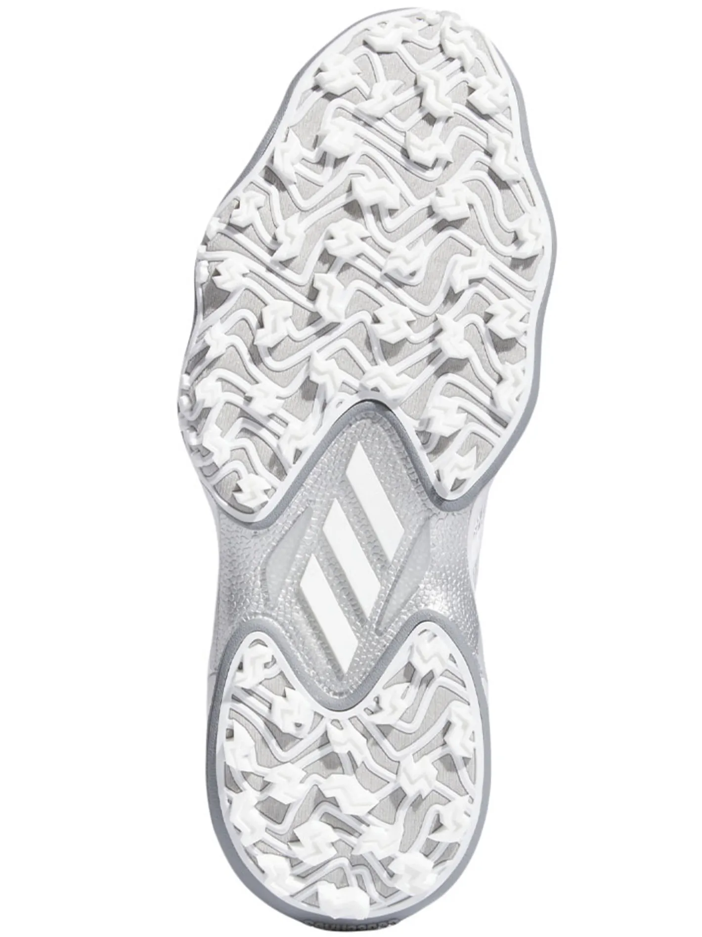 Adidas Codechaos 25 Spikeless Golf Shoes - Ftwr White/Silver Met./Grey Two