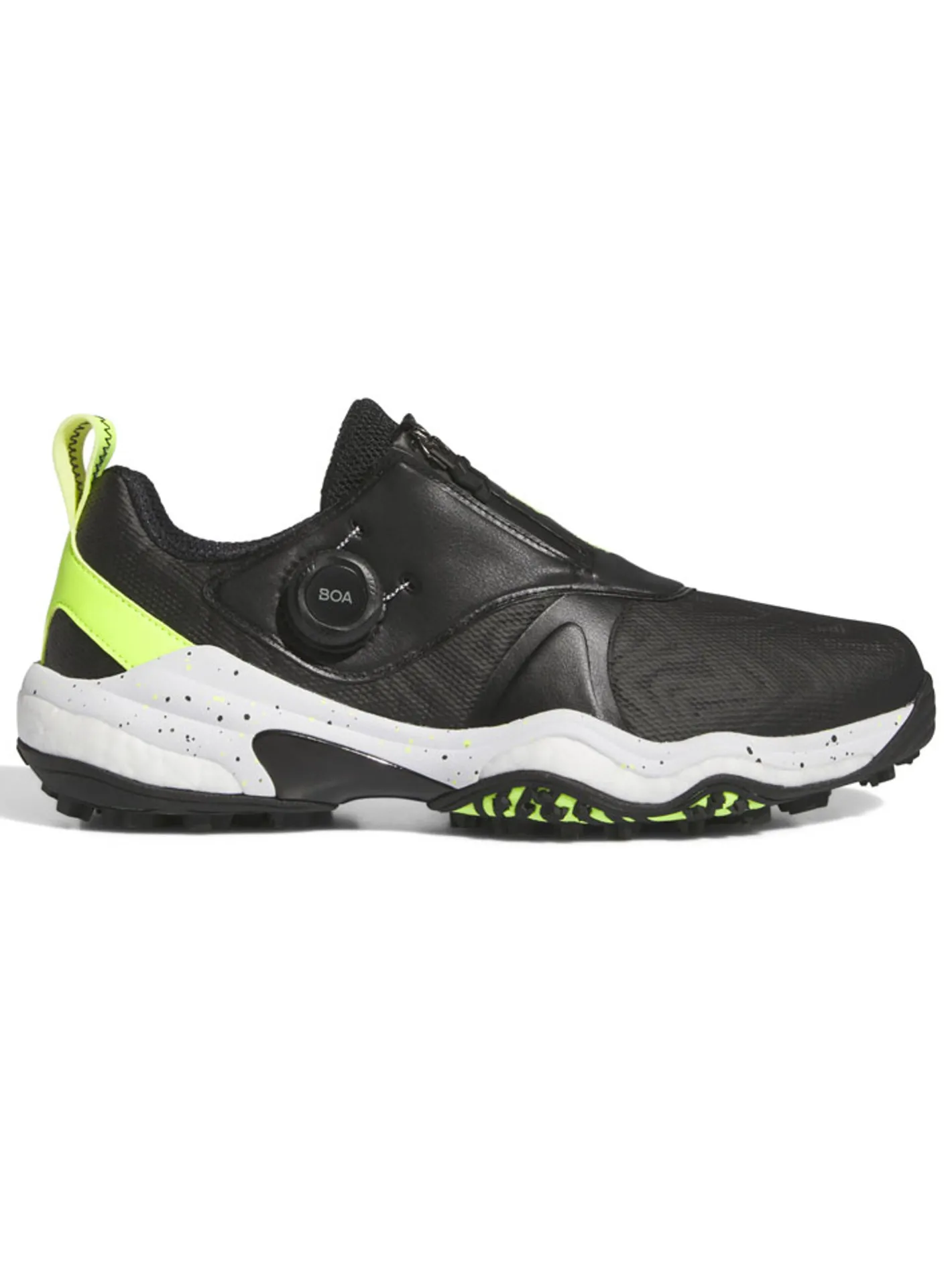 Adidas Codechaos BOA 25 Spikeless Golf Shoes - Core Black/Lucid Lemon/Ftwr White