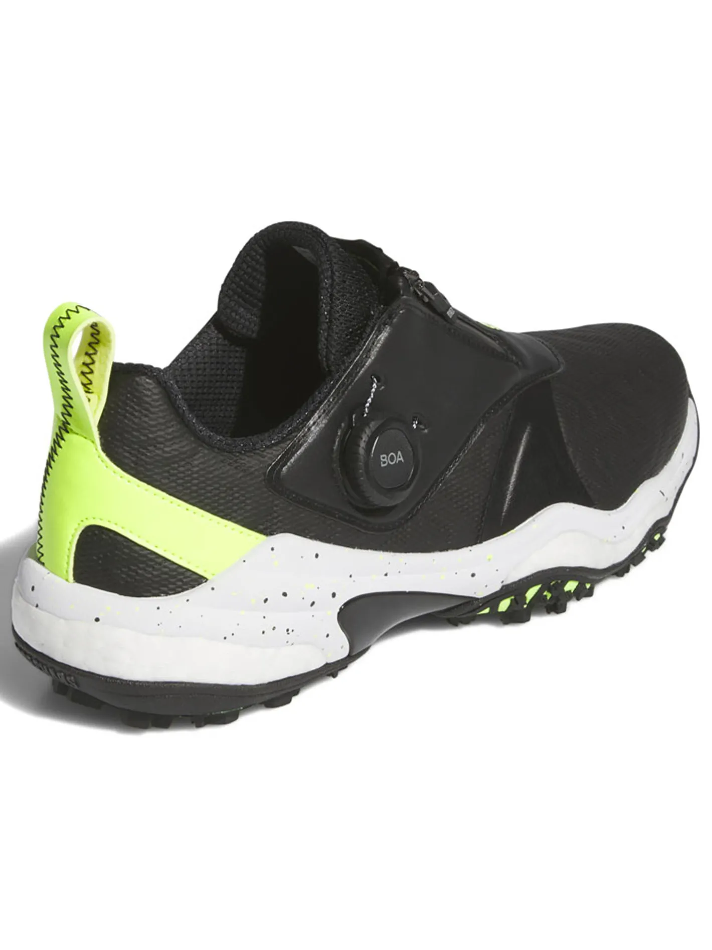 Adidas Codechaos BOA 25 Spikeless Golf Shoes - Core Black/Lucid Lemon/Ftwr White