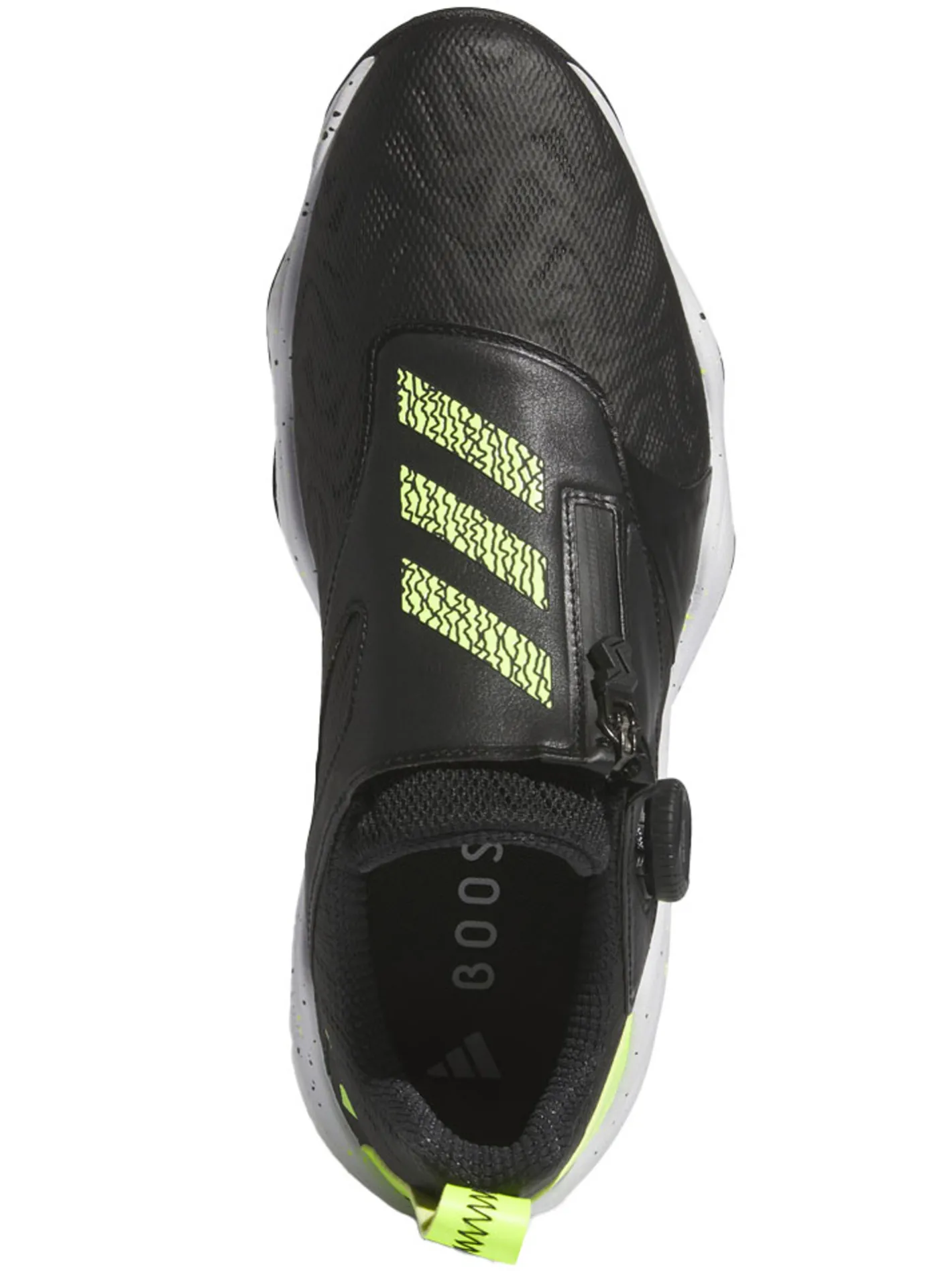 Adidas Codechaos BOA 25 Spikeless Golf Shoes - Core Black/Lucid Lemon/Ftwr White
