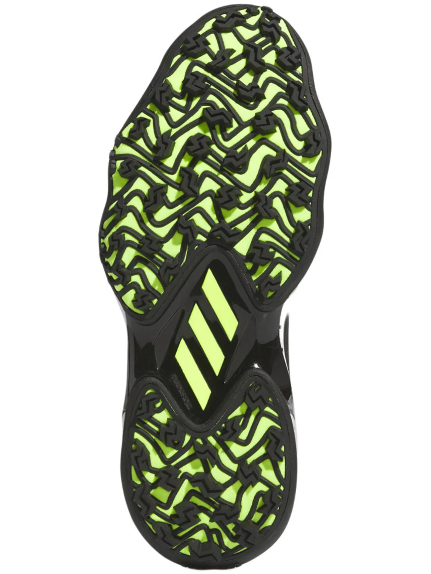 Adidas Codechaos BOA 25 Spikeless Golf Shoes - Core Black/Lucid Lemon/Ftwr White