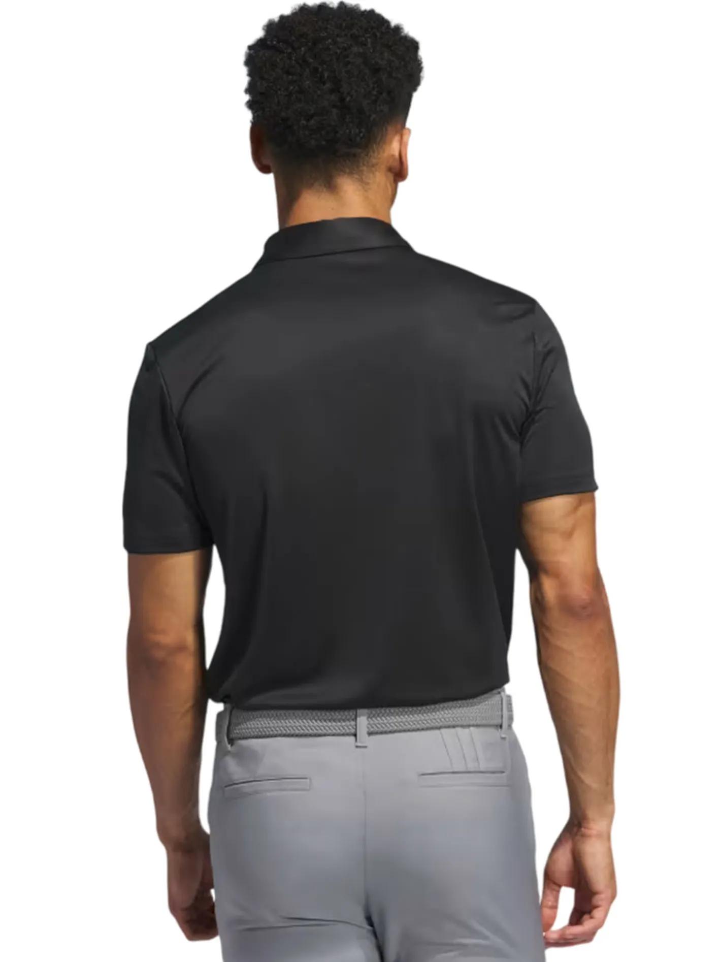 Adidas Core Chest Stripe Polo Shirt - Black