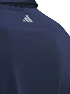 Adidas Core Long Sleeve Polo Shirt - Collegiate Navy