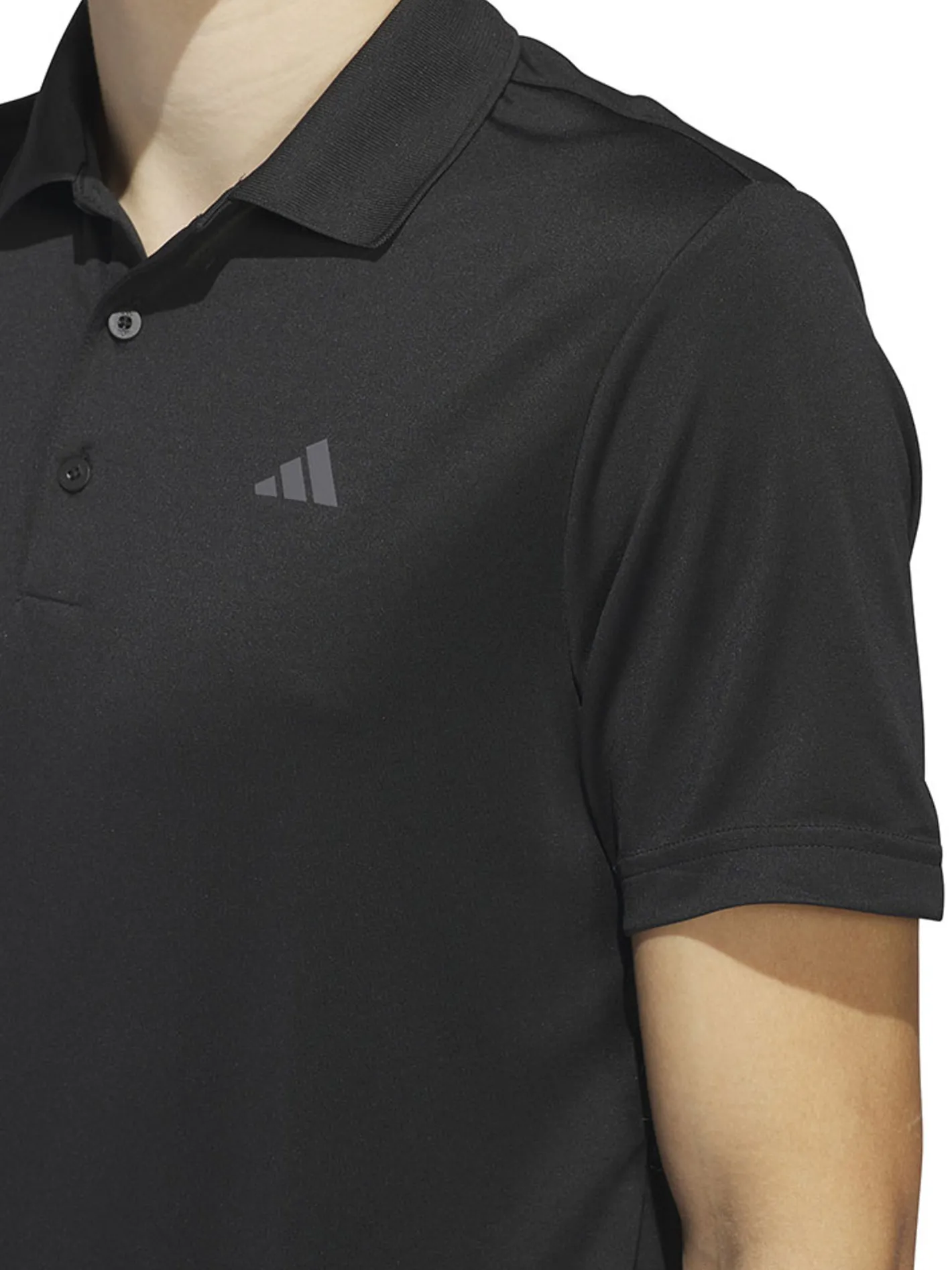 Adidas Core Performance PrimeGreen Polo Shirt - Black