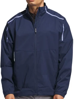 Adidas Core Provisional Full-Zip Rain Jacket - Collegiate Navy