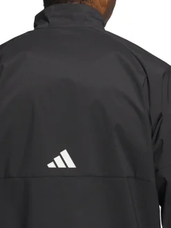 Adidas Core Provisional Full-Zip Rain Jacket - Black