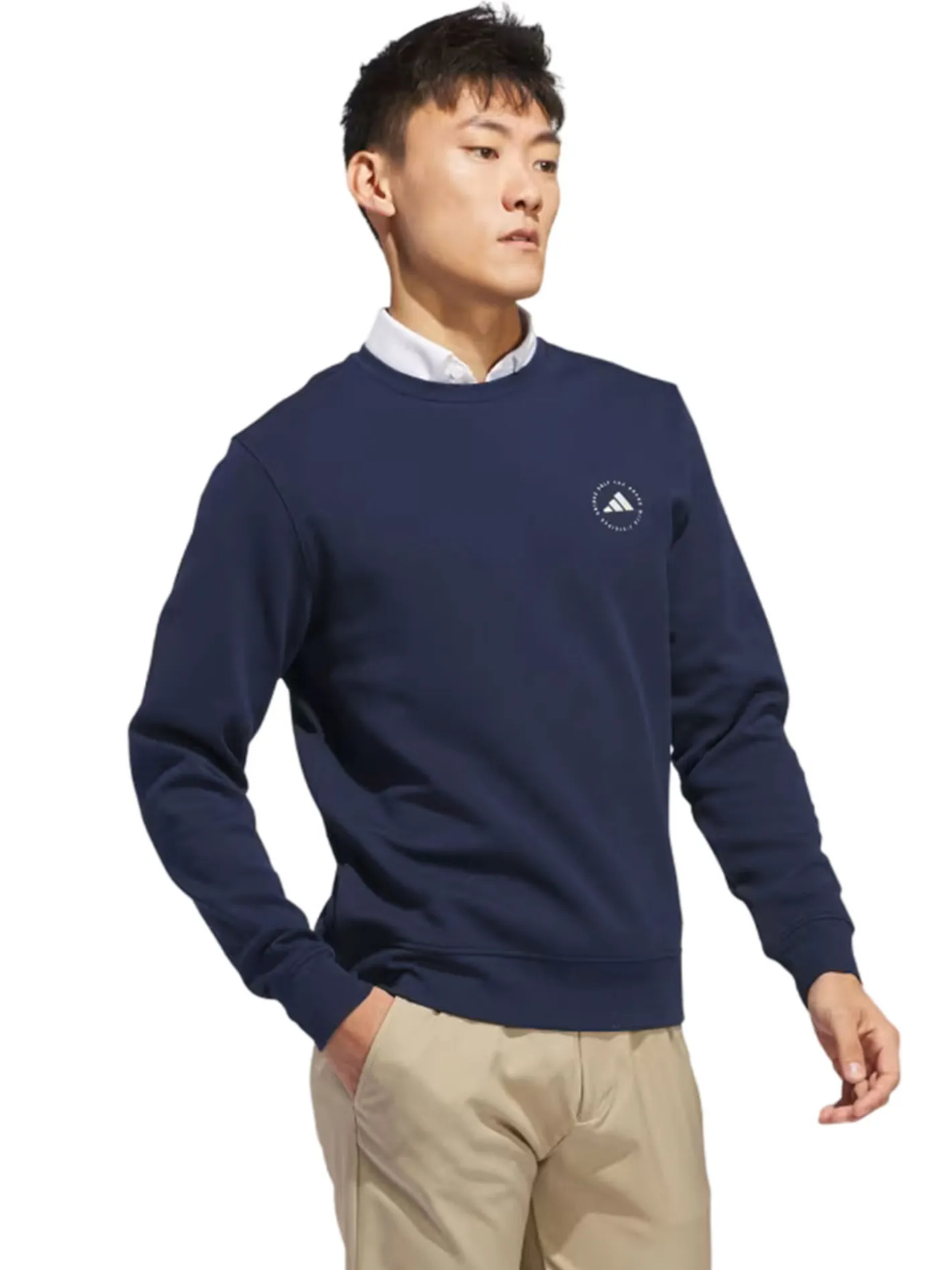 Adidas Crewneck Sweatshirt - Collegiate Navy