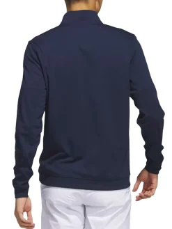 Adidas Elevated 1/4-Zip Pullover - Collegiate Navy