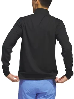 Adidas Elevated 1/4-Zip Pullover - Black