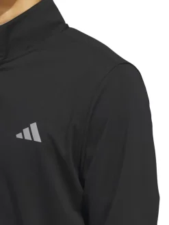 Adidas Elevated 1/4-Zip Pullover - Black