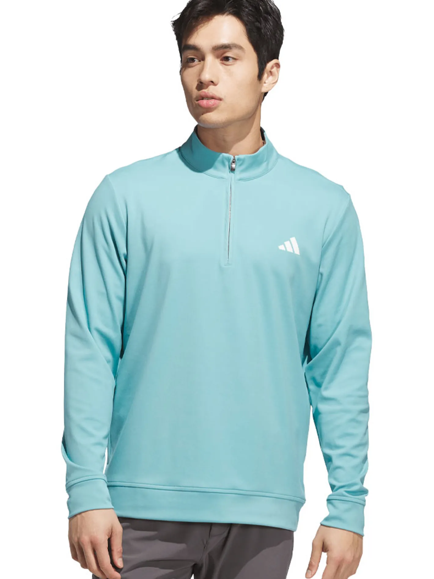 Adidas Golf Ultimate365 Classic Quarter-Zip - Mint Tone
