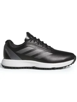 Adidas Juniors Adizero ZG Spikeless Golf Shoes - Core Black/Silver Met.