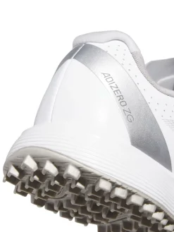 Adidas Juniors Adizero ZG Spikeless Golf Shoes - Ftwr White/Silver Met.