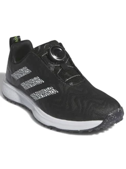 Adidas Juniors Codechaos BOA 25 Spikeless Golf Shoes - Core Black/Ftwr White