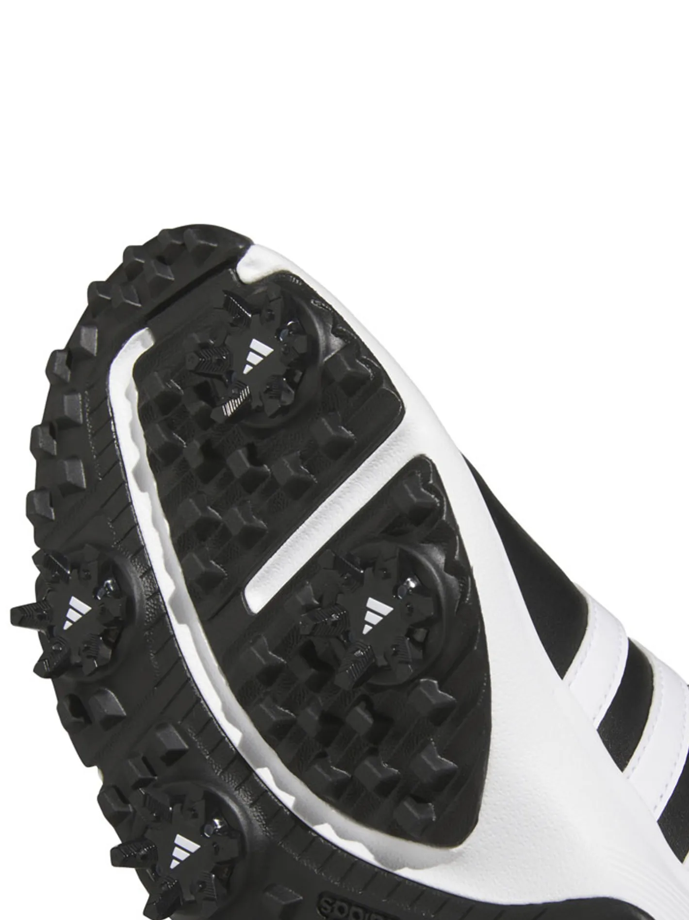 Adidas Juniors Tour360 24 BOA Golf Shoes - Core Black/Ftwr White/Iron Met.