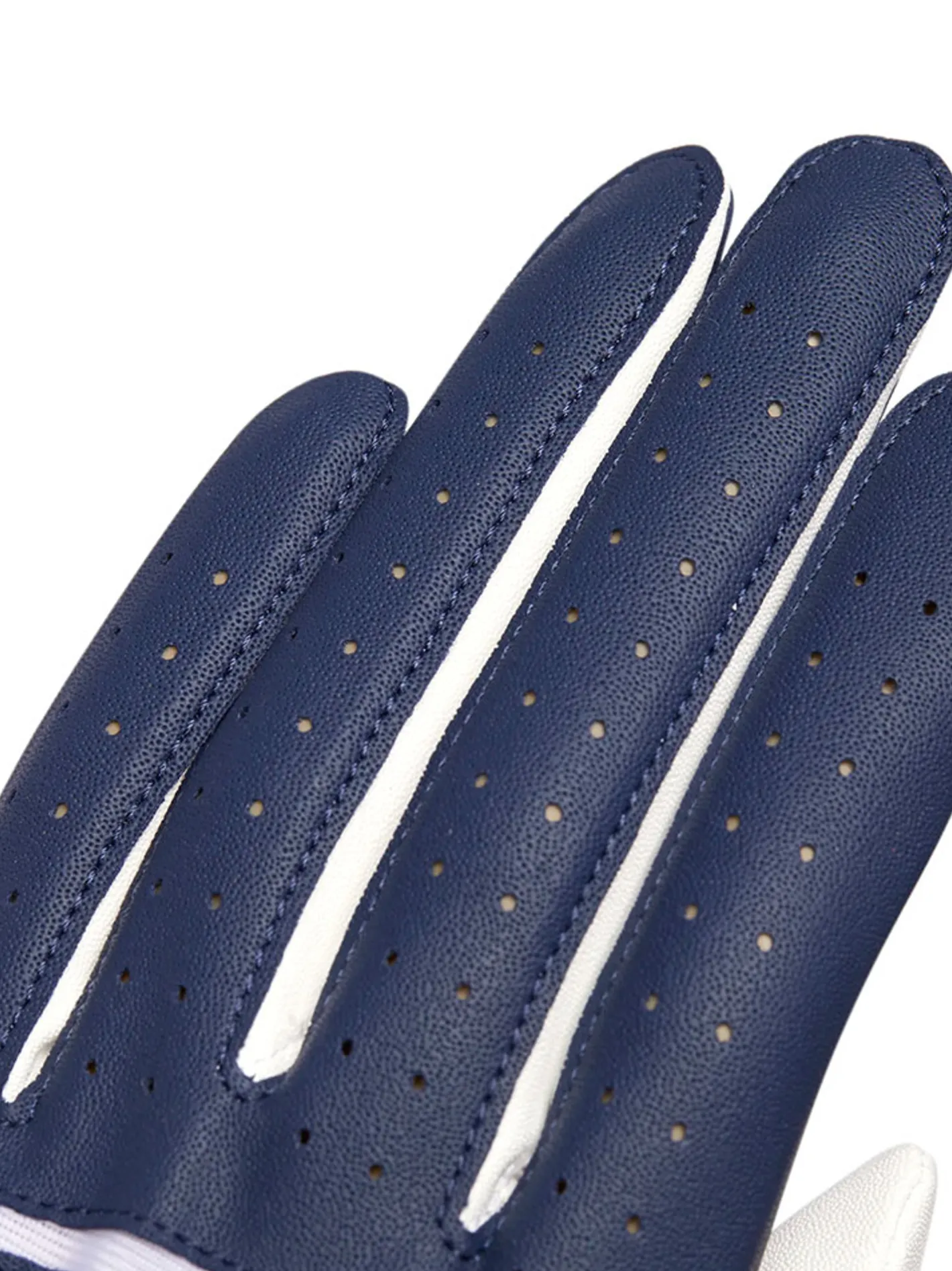 Women Adidas Light & Comfort Ladies Golf Glove - Navy/White