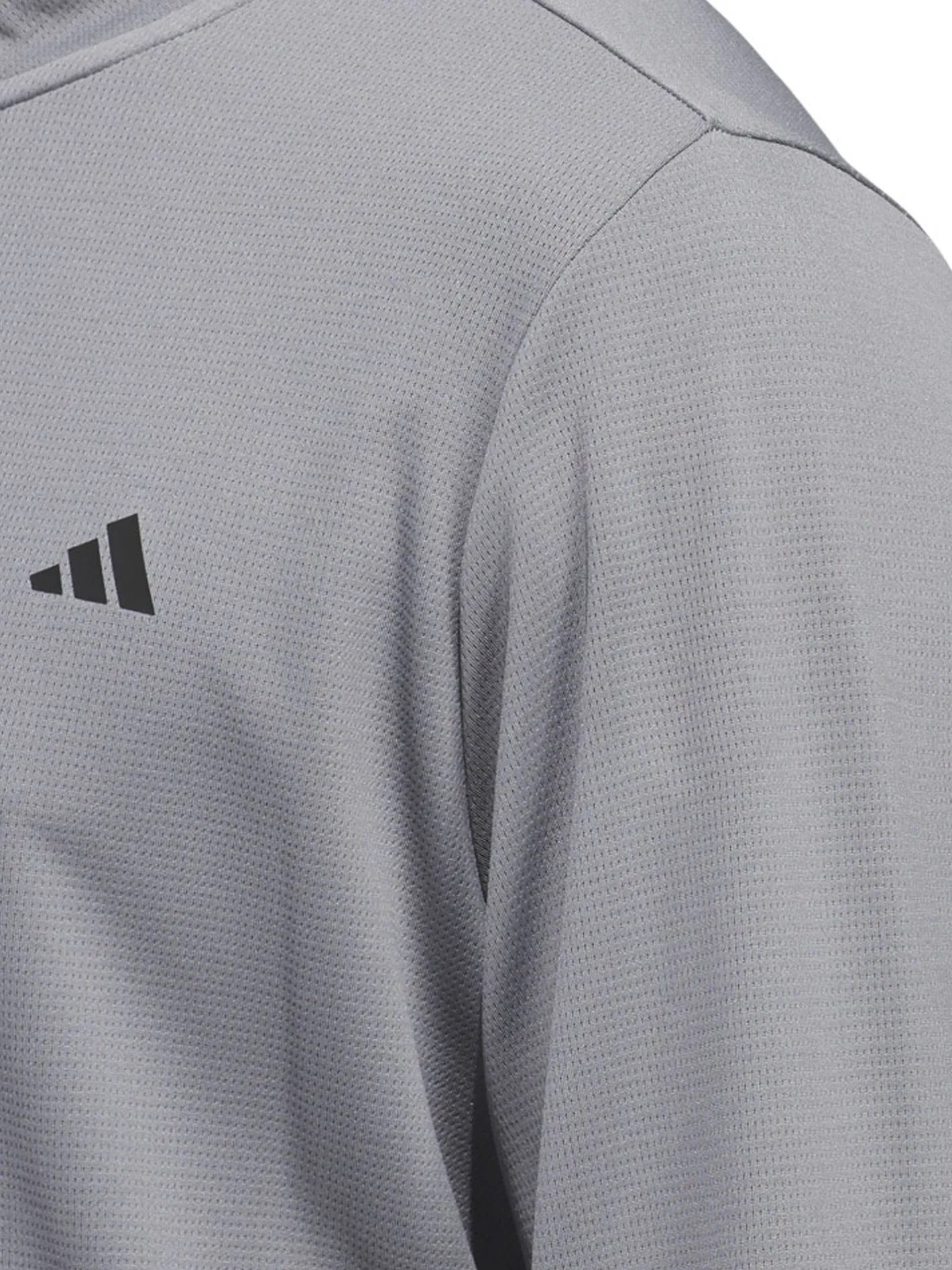 Adidas Lightweight Half-Zip Pullover - Grey Three