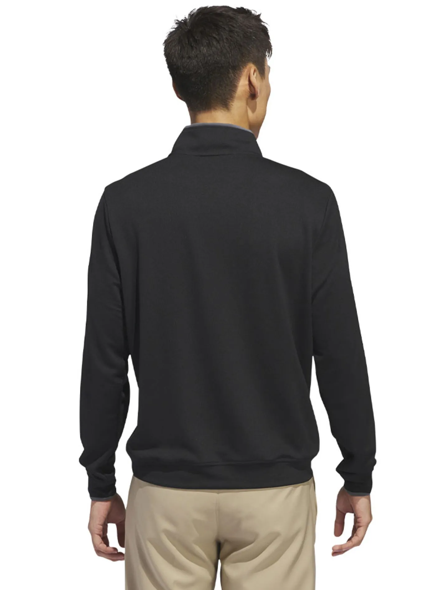 Adidas Lightweight Half-Zip Pullover - Black