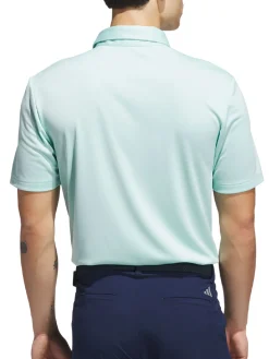 Adidas Performance Allover Print Polo Shirt - Semi Flash Aqua