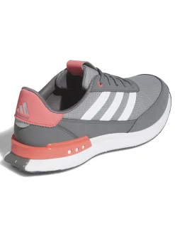 Adidas S2G Spikeless 24 Golf Shoes (Wide Fit) - Grey Three/Ftwr White/Scarlet