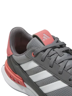 Adidas S2G Spikeless 24 Golf Shoes (Wide Fit) - Grey Three/Ftwr White/Scarlet