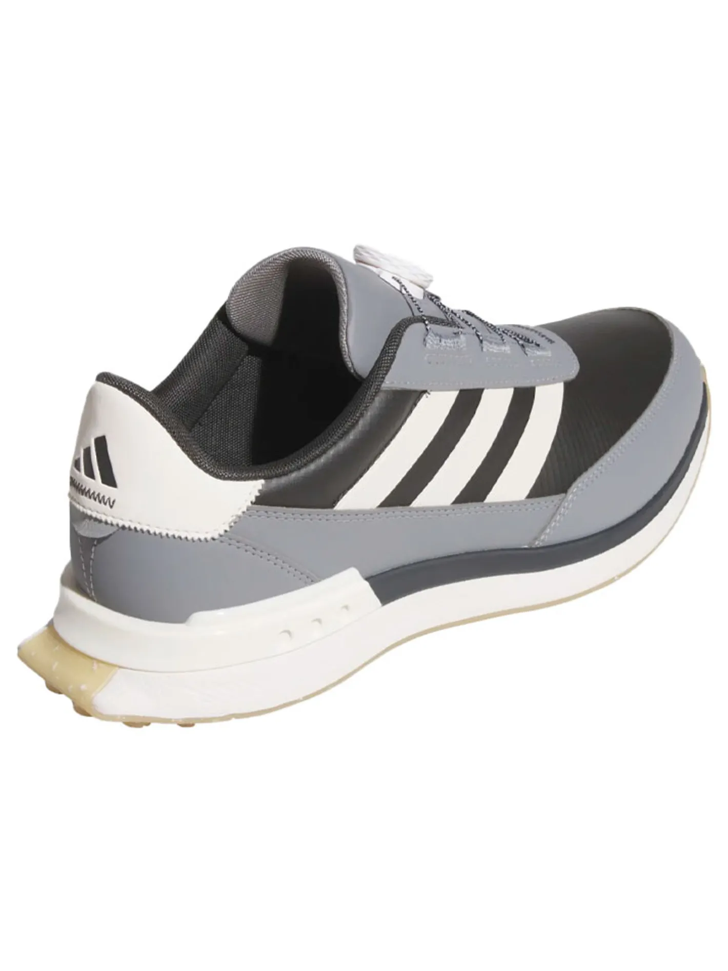Adidas S2G Spikeless BOA Golf Shoes - Carbon/Chalk White/Grey Three