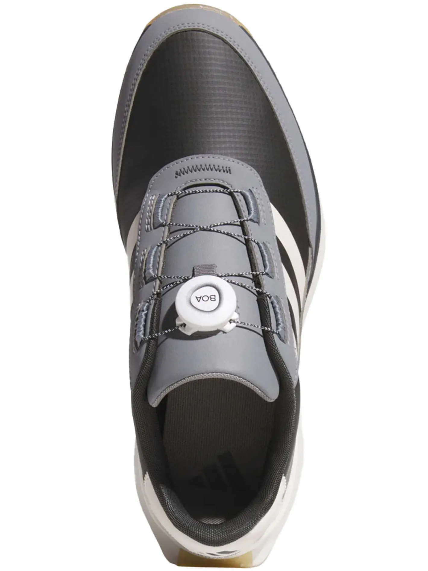 Adidas S2G Spikeless BOA Golf Shoes - Carbon/Chalk White/Grey Three
