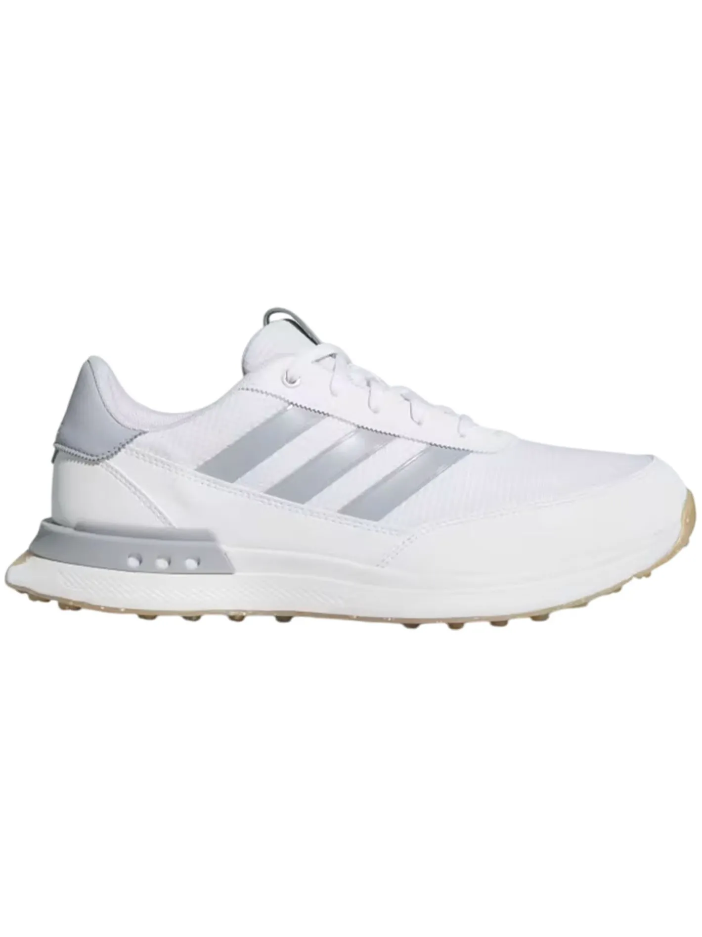 Adidas S2G Wide Spikeless Golf Shoes - Ftwr White/Halo Silver/Gum4