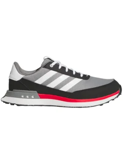 Adidas S2G Wide Spikeless Golf Shoes - Grey Three/Ftwr White/Core Black