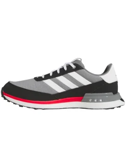 Adidas S2G Wide Spikeless Golf Shoes - Grey Three/Ftwr White/Core Black