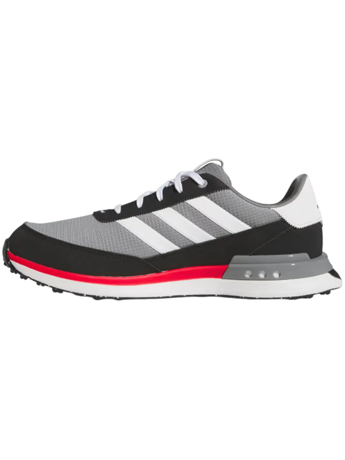 Adidas S2G Wide Spikeless Golf Shoes - Grey Three/Ftwr White/Core Black