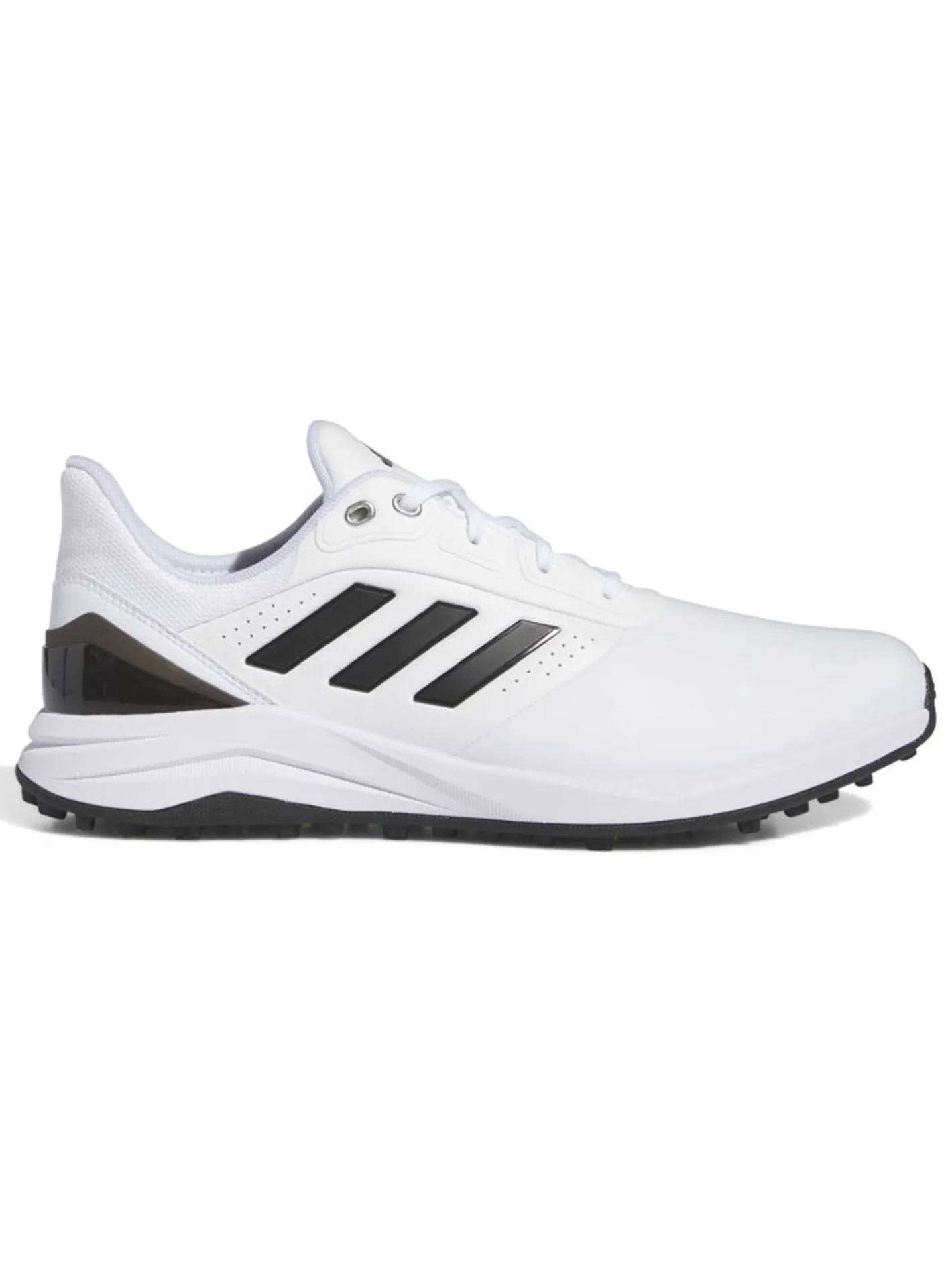 Adidas Solarmotion 24 Spikeless Golf Shoes (Wide Fit) - White/Black/Green