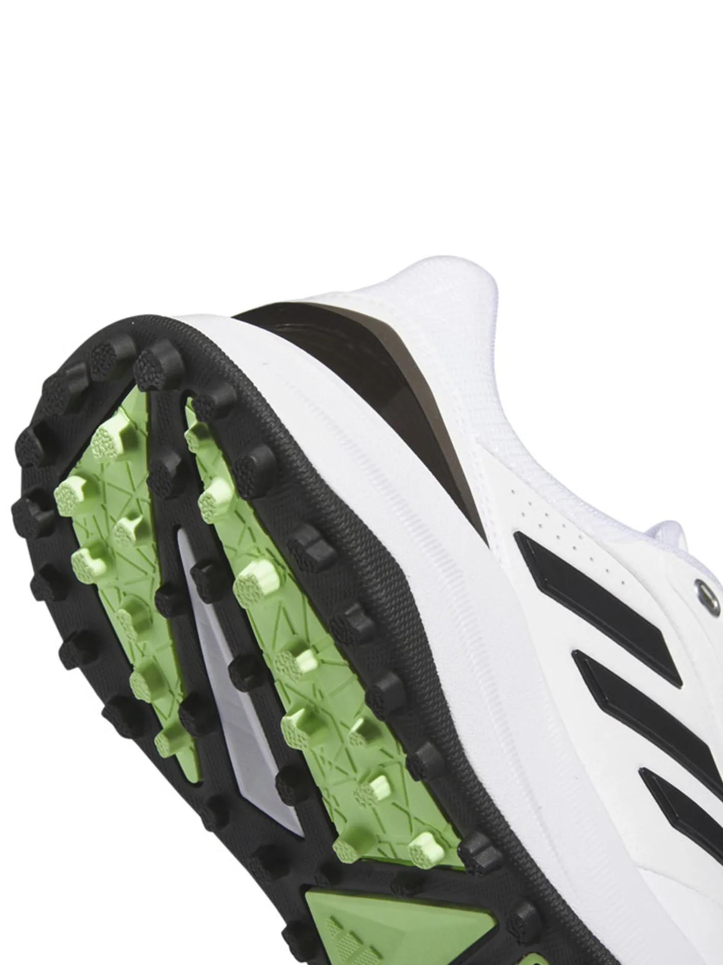Adidas Solarmotion 24 Spikeless Golf Shoes (Wide Fit) - White/Black/Green