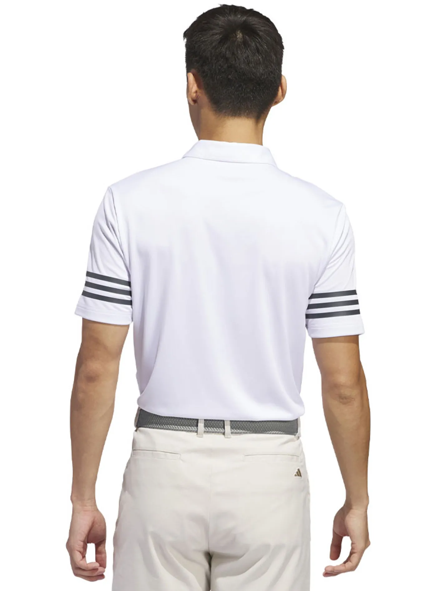 Adidas 3-Stripes Polo Shirt - White