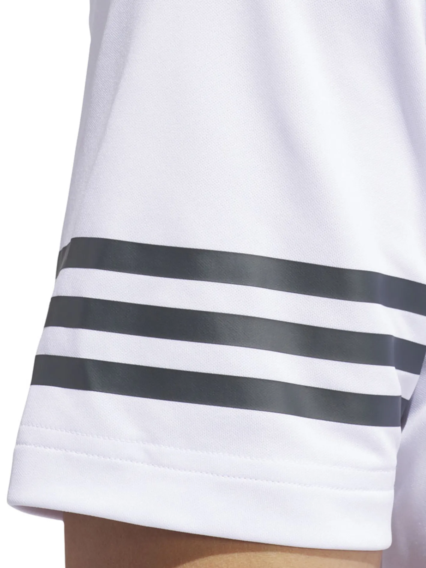Adidas 3-Stripes Polo Shirt - White