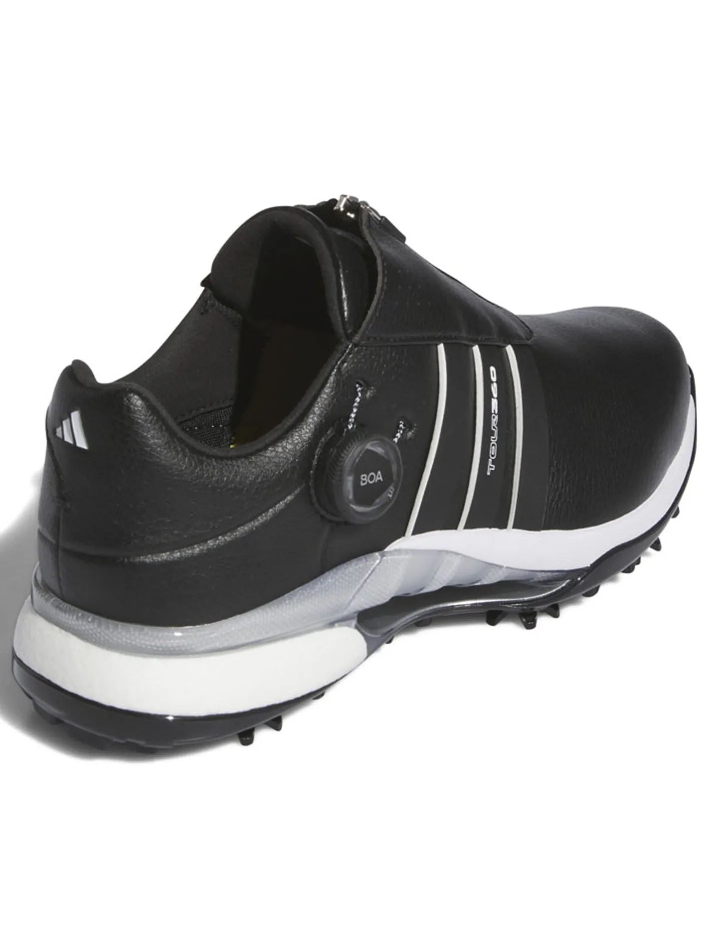 Adidas Tour360 24 BOA Boost Golf Shoes (Wide Fit) - Core Black/Core Black
