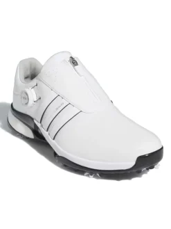 Adidas Tour360 24 BOA Boost Golf Shoes (Wide Fit) - Ftwr White/Ftwr White