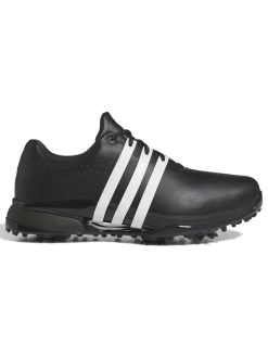 Adidas Tour360 24 Boost Golf Shoes (Wide Fit) - Core Black/Ftwr White