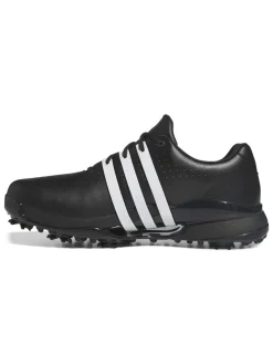 Adidas Tour360 24 Boost Golf Shoes (Wide Fit) - Core Black/Ftwr White