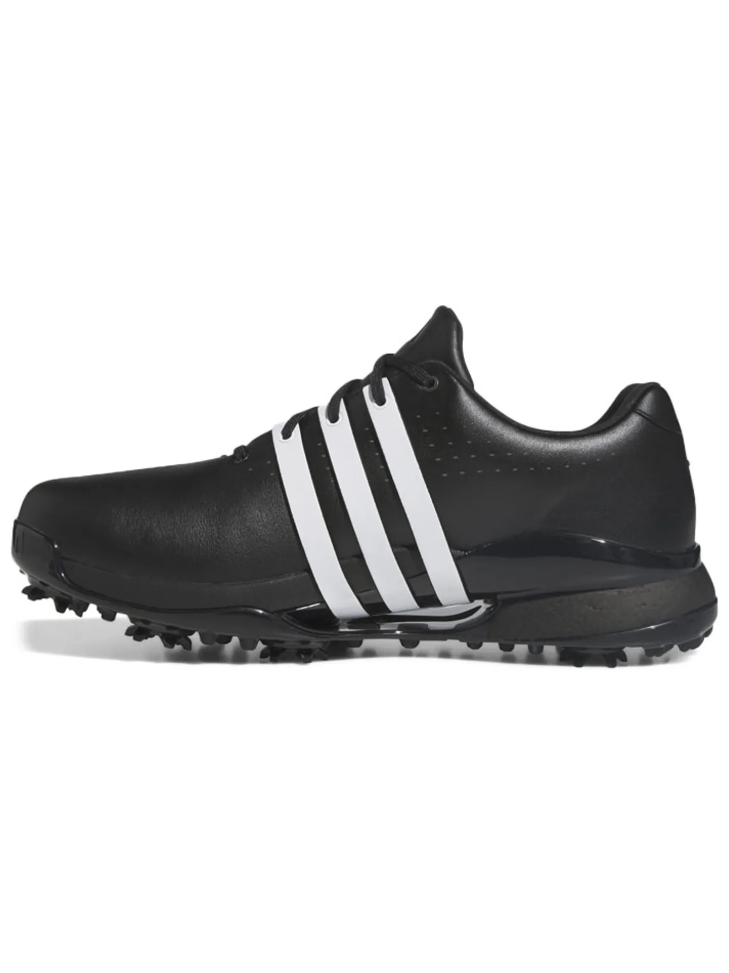 Adidas Tour360 24 Boost Golf Shoes (Wide Fit) - Core Black/Ftwr White