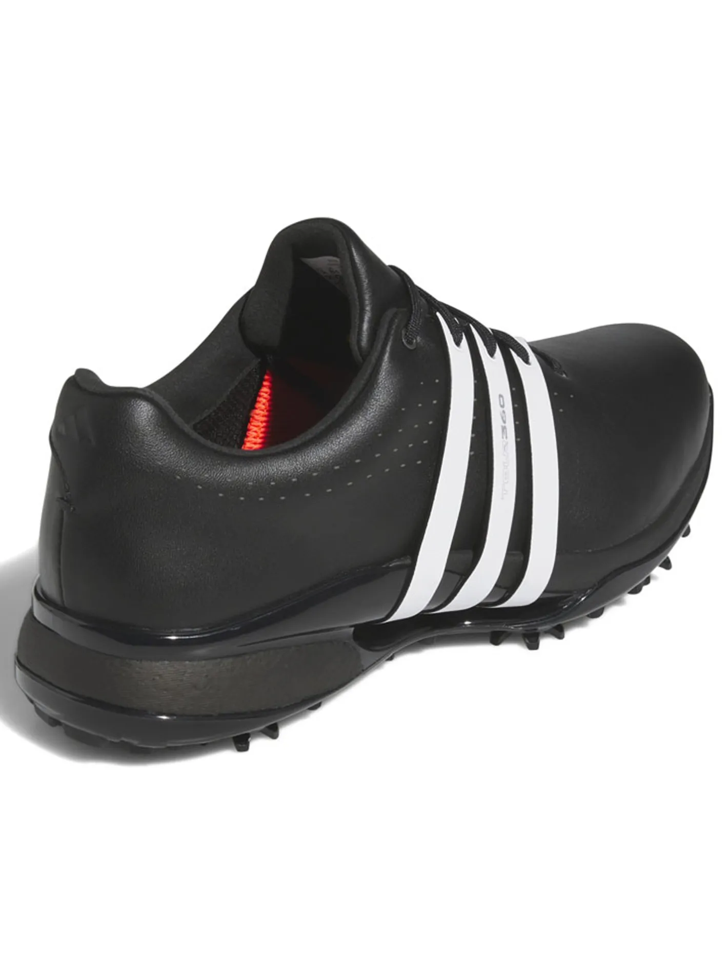 Adidas Tour360 24 Boost Golf Shoes (Wide Fit) - Core Black/Ftwr White