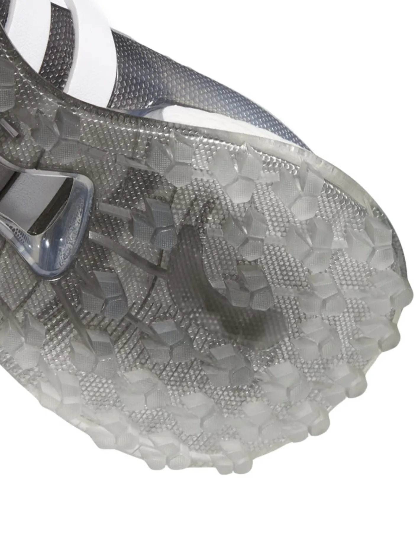 Adidas Tour360 25 Wide Spikeless Golf Shoes - Ftwr White/Ftwr White/Silver Met.