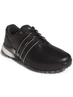 Adidas Tour360 25 Wide Spikeless Golf Shoes - Core Black/Silver Met./Core Black